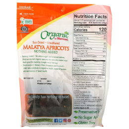 Mariani Dried Fruit, Organic, Sun Dried- Unsulfured, Malatya Apricots,  5 oz ( 142 g)