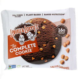 Lenny & Larry's, The COMPLETE Cookie, Salted Caramel, 12 Cookies, 4 oz (113 g) Each