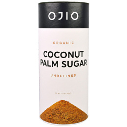 Ojio, Органический кокосовый сахар, неочищенный, 12 унций (340 г)