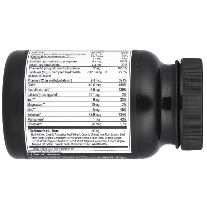 Ancient Nutrition, Мультивитамины для женщин старше 40 лет, 30 капсул