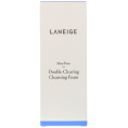 Laneige, Мини-поры, двойная осветляющая очищающая пена, 150 мл