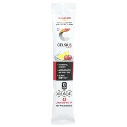 Celsius, Live Fit, клюква и лимон, 14 пакетиков, по 5,54 г (0,2 унции)