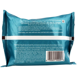 Neutrogena, Очищающие салфетки для снятия макияжа, Увлажнение, 25 влажных салфеток