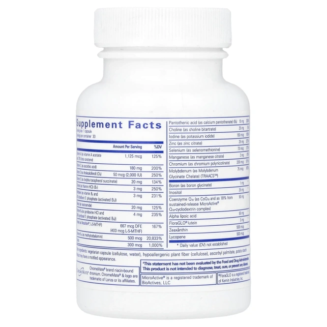 Pure Encapsulations, ONE ™, мультивитамины, 30 капсул