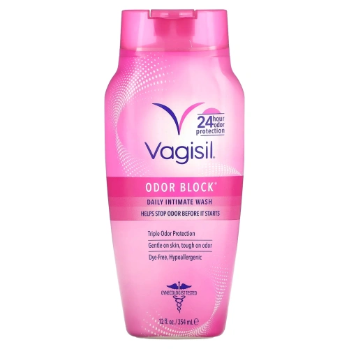 Vagisil, Odor Block, ежедневное средство для интимной гигиены, 354 мл (12 жидк. Унций)
