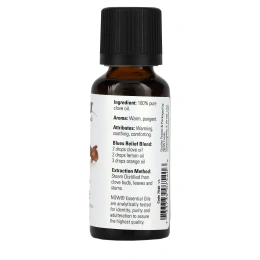 Now Foods, Эфирные масла, Гвоздика, 1 жидкая унция (30 мл)