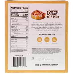 One Brands, One, вкус рулета с корицей, 12 батончиков, 2.12 унции(60 г) каждый