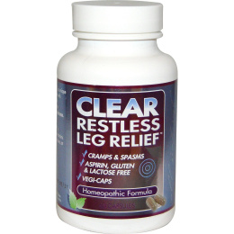 Clear Products, Clear Restless Leg Relief, 60 caps, 60 caps
