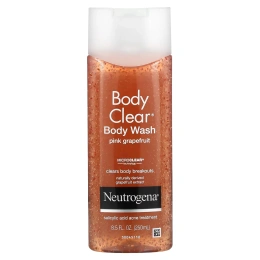Neutrogena, Body Clear, Гель для душа, Розовый грейпфрут, 8,5 унции (250 мл)