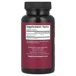 Happy Healthy Hippie, Heart Beet, органическая свекла, 60 капсул