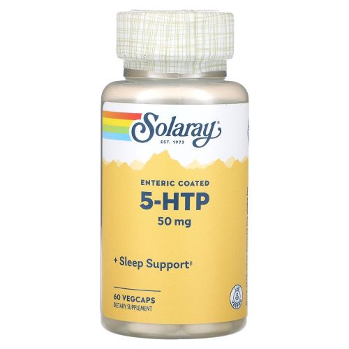Solaray, 5-HTP - натуральный 60 капсул
