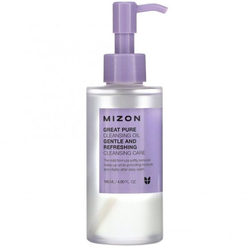 Mizon, Great Pure Cleansing Oil, 4.90 fl oz (145 ml)