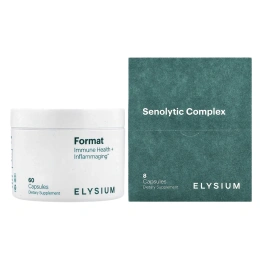 Elysium, Format Immune Health + Сенолитический комплекс против воспалений, 68 капсул