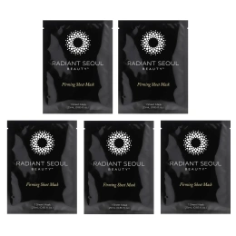 Radiant Seoul, тканевая маска для упругости кожи, 5 шт. по 25 мл (0,85 унции)