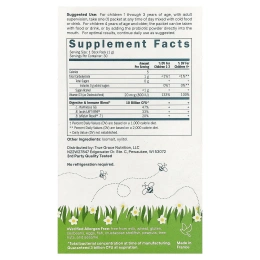 True Grace, True Littles™  Probiotic + D3, 30 Individual Stick Packs, 0.04 oz (1 g) Each