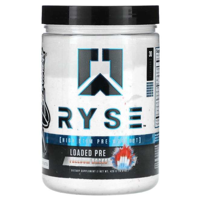 RYSE, Loaded Pre, Freedom Rocks, 420 г (14,8 унции)