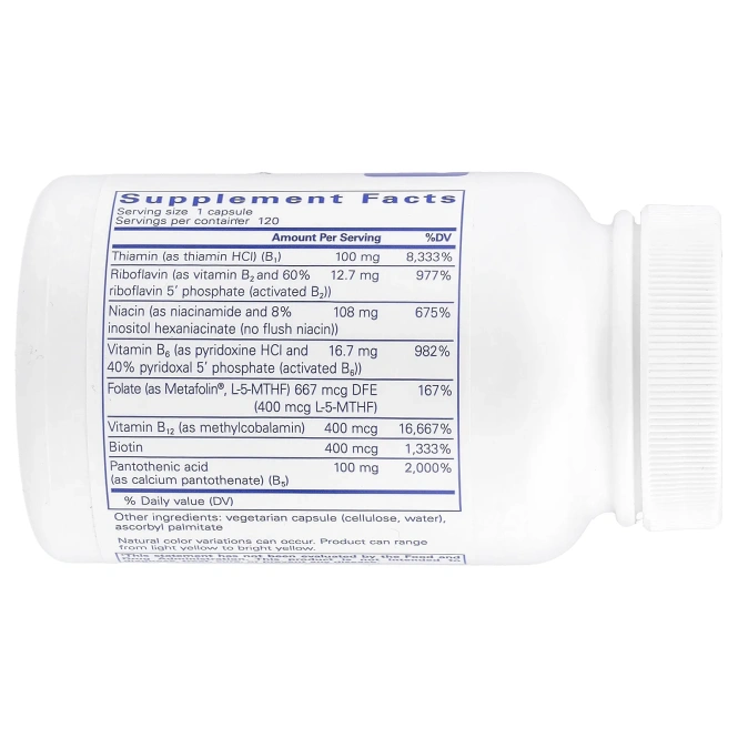 Pure Encapsulations, B-Complex Plus, 120 капсул