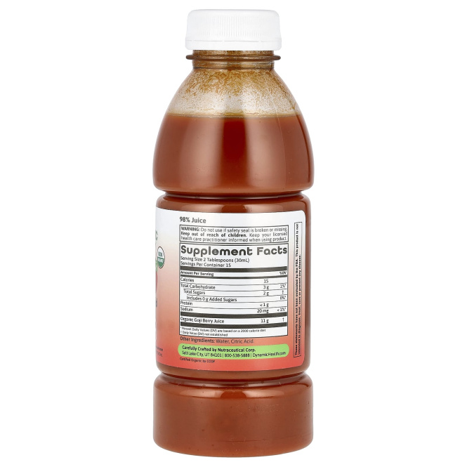 Dynamic Health, Сок Goji Gold, 473 мл (16 жидк. унц.)