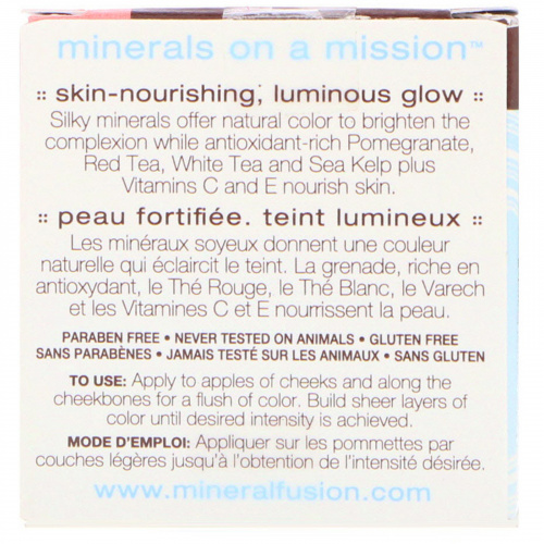 Mineral Fusion, Румяна, Flashy, 0,10 унций (3,0 г)