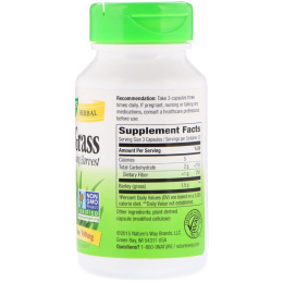 Nature's Way, Barley Grass, Young Harvest, 500 mg, 100 Vegetarian Capsules