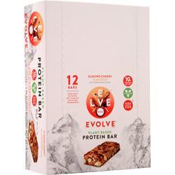 Cytosport, Протеиновый батончик Evolve на растительной основе Almond Cherry 12 батончиков