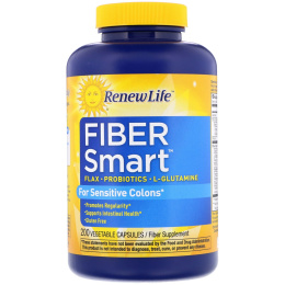 Renew Life, FiberSmart, 200 вегетарианских капсул