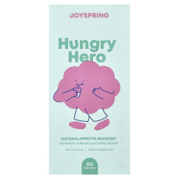 JoySpring, Hungry Hero, натуральное средство для повышения аппетита, 60 мл (2 жидк. унции)