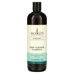Sukin, Haircare, шампунь для глубокого очищения, для жирной и скопившейся кожи головы, 500 мл (16,9 жидк. унц.)
