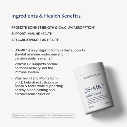 BodyHealth, D3 и MK7, 60 капсул