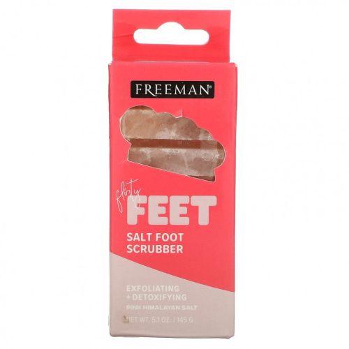 Freeman Beauty, Flirty Feet, скрабер для ног с солью, 145 г (5,1 унции)