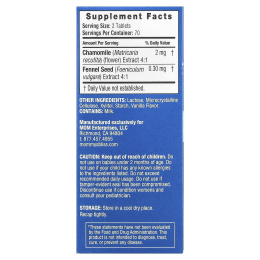 Mommy's Bliss, успокаивающие таблетки для дёсен, для детей от 2 месяцев, 140 таблеток