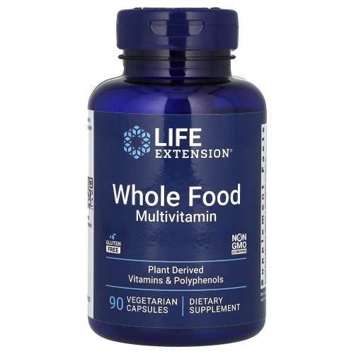 Life Extension, растительные мультивитамины, 90 вегетарианских капсул