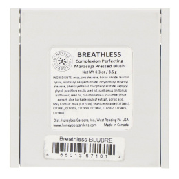 Honeybee Gardens, Румяна из отжатой маракуи, улучшающие кожу лица, Бездыханный, 0,3 унции (8,5 г)