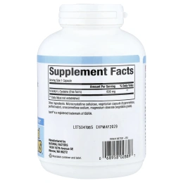 Natural Factors, NAC, 600 мг, 180 вегетарианских капсул