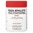 Codeage, Sport, мультивитамины для подростков, 60 растительных капсул