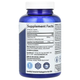 Trace Minerals ®, Гималайский мумие, высокая эффективность, 1000 мг, 150 капсул (500 мг на капсулу)