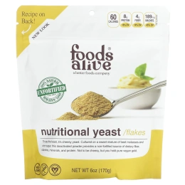 Foods Alive, Superfoods, питательные дрожжи, 170 г (6 унций)