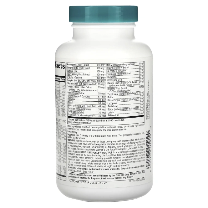 Source Naturals, Витамины для мужчин, 90 таблеток