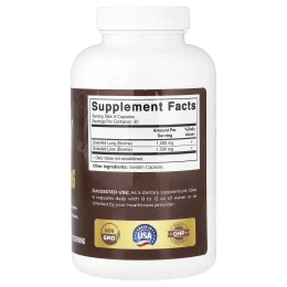 Vitamatic, говяжьи легкие с печенью от животных травяного откорма, 180 капсул