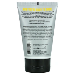 Pacific Shaving Company, Скраб перед бритьем, бамбук, 100 мл (3,4 жидк. унц.)