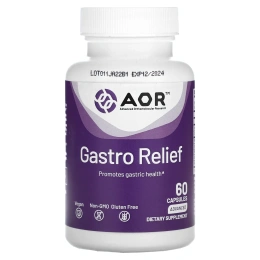 Advanced Orthomolecular Research AOR, Gastro Relief, 60 капсул