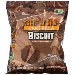 Grenade, Carb Killa, Biscuit, Double Chocolate, 12 Bars, 1.76 oz (50 g) Each