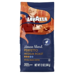 LavAzza Premium Coffees, Perfetto, в зернах, средняя обжарка, 340 г (12 унций)