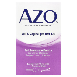 AZO, Набор для тестирования на ИМП и влагалища, набор из 2 предметов