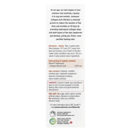 Jamieson Vitamins, Collagen, против морщин, 2500 мг, 60 капсул (833 мг в 1 капсуле)