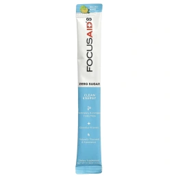 FITAID, FocusAid® Go, увлажнение и чистая энергия, со вкусом арбуза, 14 пакетиков с порошком по 4,5 г (0,16 унции)