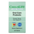 Childlife Clinicals, Oral Care Probiotic, 30 Tablets