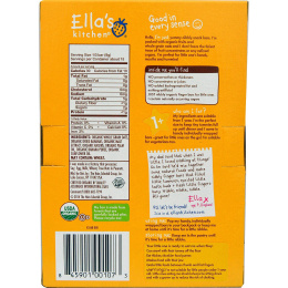 Ella's Kitchen, Nibbly Fingers, Bananas + Raisins, 5 Bars, 4.4 oz (125 g)
