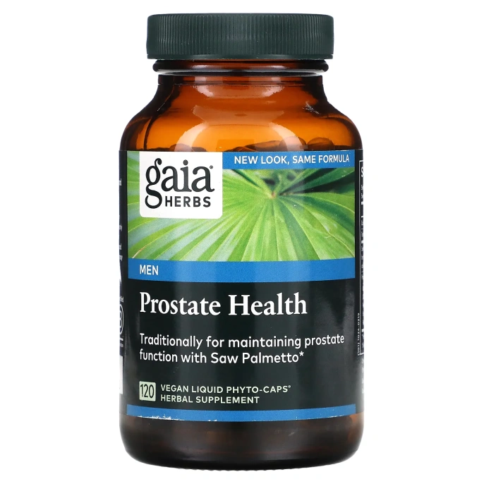 Gaia Herbs, Здоровье простаты, 120 растительных капсул с жидким содержимым