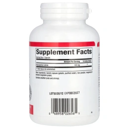 Natural Factors, Сульфат глюкозамина, 500 мг, 180 капсул